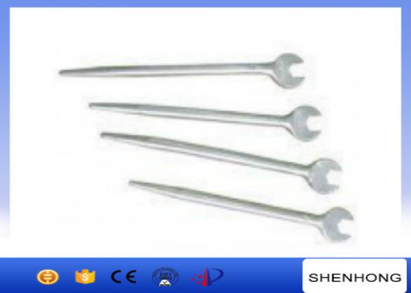  China 280 – 520mm Length Tower Erection Tools , Light Weight Sharp Tail Open – End Wrench supplier