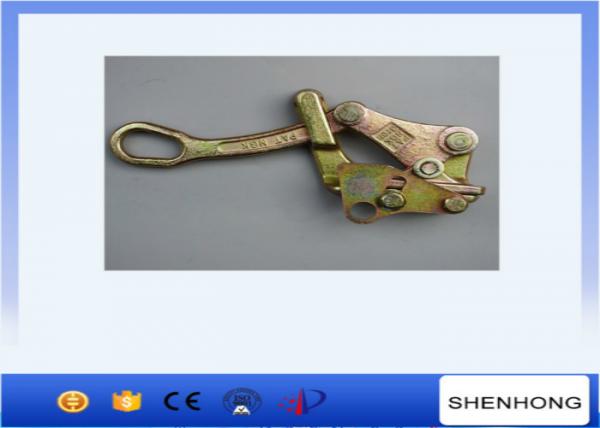  China 2.5-16 MM Cable Pulling Clamp PAT NGK 1T Wire Rope Grips Clip Claw Sharp supplier