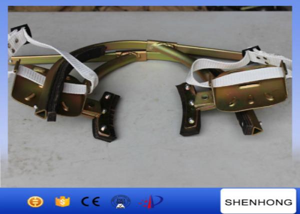 300 Triangle Steel Tube Pole Climbing Shoes for Max 300 Diameter Pole