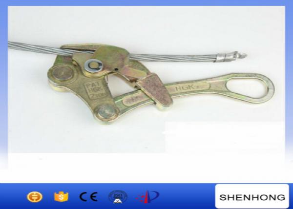  China 3 Ton Cable Pulling Clamp / Come Along Clamp NGK Wire Rope Grips S-3000 supplier