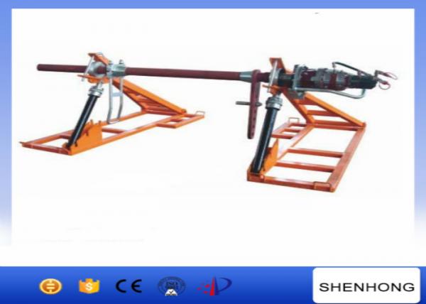  China 45 RPM Cable Drum Lifting Jacks SIPZ-7H 7T Hydraulic Cable Jack 2000 N.M Brake force supplier