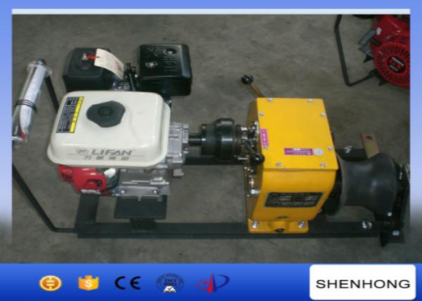  China 5.5HP Fast Speed Gas Engine Powered Winch 30KN Capacity 840×600×500 mm supplier