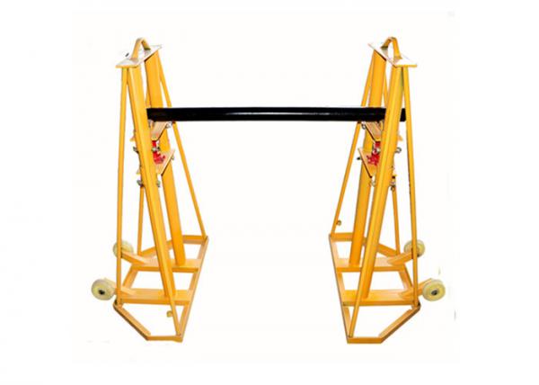  China 5 6 8 10 12T Steel Frame Hydraulic Cable Drum Lifting Jack supplier