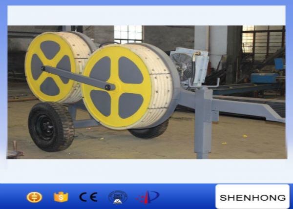  China 5 Grooves OPGW Installation Tools Hydraulic Puller Tensioner / Tension Stringing Equipment supplier