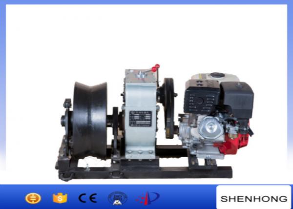  China 5 Ton Cable Capstan Winch Threading Machine With LIFAN Gasoline Engine supplier