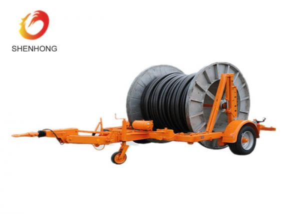  China 5 Ton Cable Drum Trailer , Cable Reel Trailer , Cable Carrier supplier