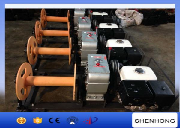  China 5 Ton Gas Powered Winch Honda Gasoline Engine 13HP For Cable Pulling supplier