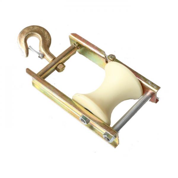 5KN Load Nylon Wheel Aerial Cable Stringing Roller