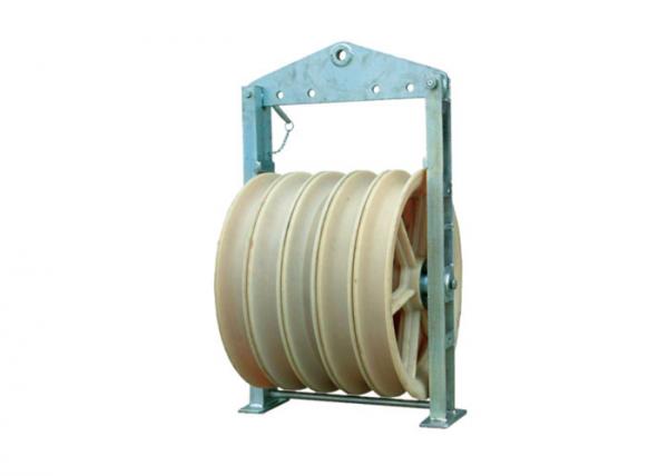  China 822mm Mc Wheels Cable Stringing Nylon Pulley Block supplier
