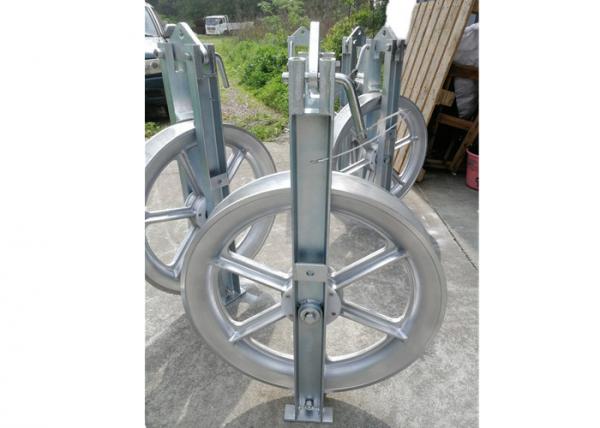 822mm Wheels Sheaves Bundled Cable Pulling Pulley Stringing Block