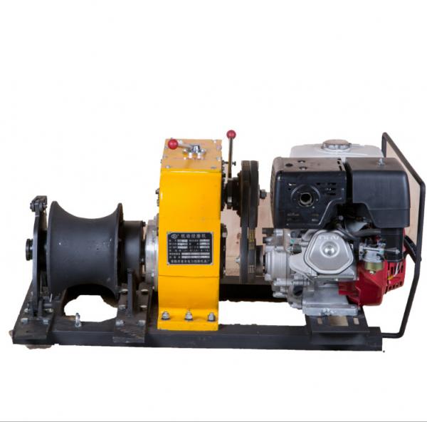  China 8 Ton cable winch / Gas Engine Powered Winch For electric power construction supplier