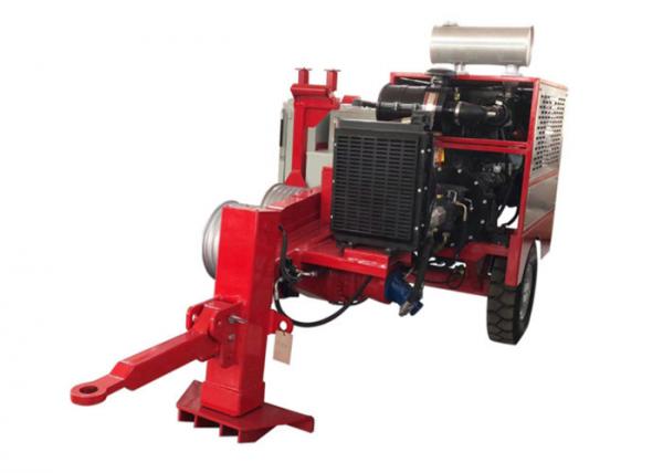  China 9T Hydraulic Cable Puller Machine For Overhead Line Tension Stringing supplier