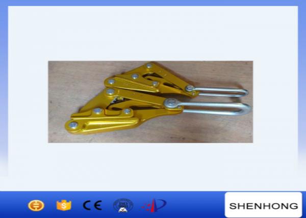  China ACSR Conductor Cable Pulling Clamp , Automatic Aluminum Wire Pulling Grips supplier