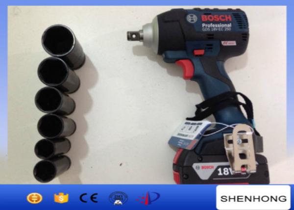  China Adjustable 18V Electric Torque Impact Wrench , Rechargeable Wrench For M6- M16 supplier