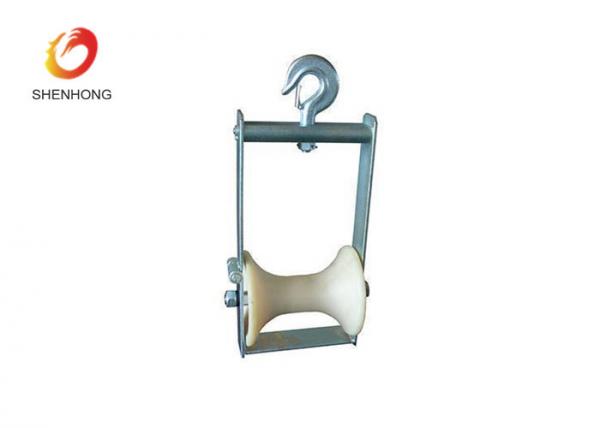 Aerial Cable Pulling Rollers Cable Pulley For Telecommunication Cable Laying Construction