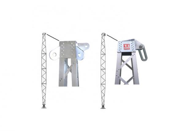 Aluminum Alloy Electrical Gin Pole for Tower Eretion Concrete Electric Pole