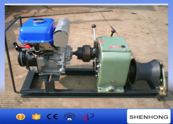  China Axle Bar Driven Gas Powered Capstan Winch , 3 Ton Electric Cable Hoist Winch supplier
