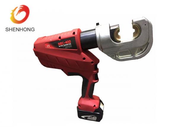  China Battery Powered Hydraulic Cable Crimping Tool NEC-400 Up To 400sq.Mm With OLED Display supplier