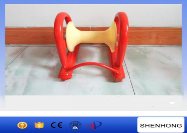  China Bridge Type Communication Cable Pulling Pulley Straing Line Cable Roller Guide supplier