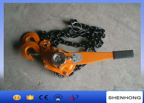  China Cable Pulling Tools Hand Chain Hoist / 3 Ton Level Chain Hoist Block supplier