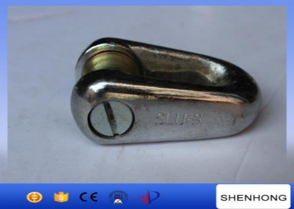 Cable / Steel Wire Rope Joint Connector Fixed Joints U Shape For 10-320KN