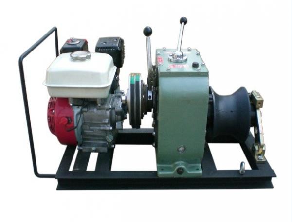  China China supplier 3 Ton cable winch with Honda engine for electric power construction supplier