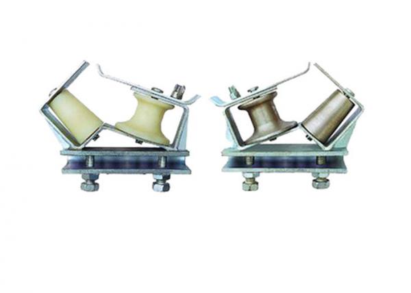 Corner Stringing Nylon Aluminum Skyward Cable Pulling Pulley