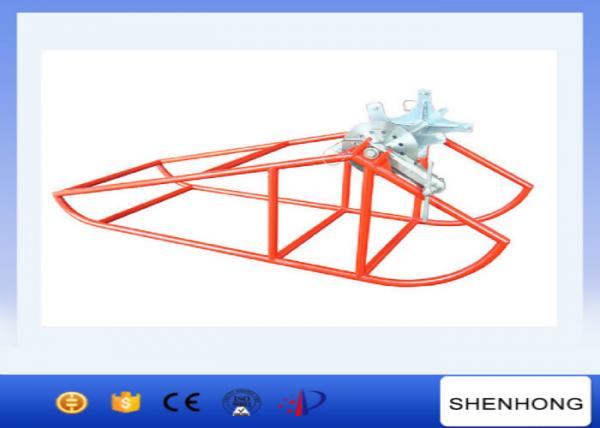  China Cradle Reel Elevators Pilot Wire Reel Stands Φ1400 X 560 Matched With Cable Reel supplier