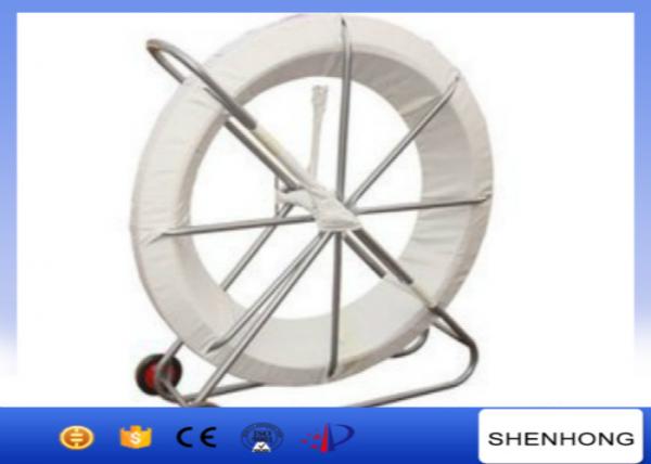  China Dia 13mm 200m length FRP Fiberglass Cable Rodder, Electric Cable Duct Rod supplier