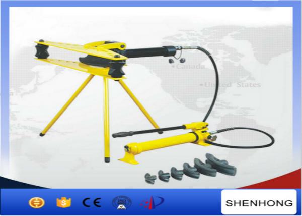  China Electric Hydraulic Pipe Bender Manual Pipe Bending Machine DWG-4D supplier