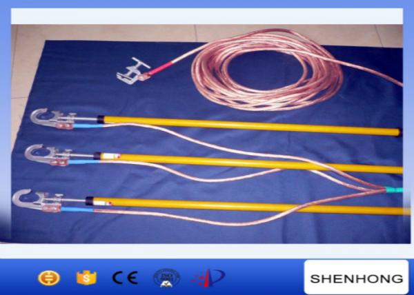  China Electrician High Voltage Portable Earthing Equipment 220KV With Ground Clamp supplier