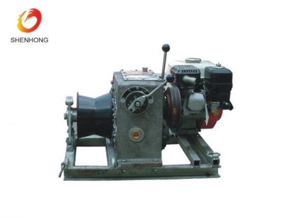  China Engine Gasoline Powered Winch , Small Winch 3T 5T With 1 Year Warranty supplier