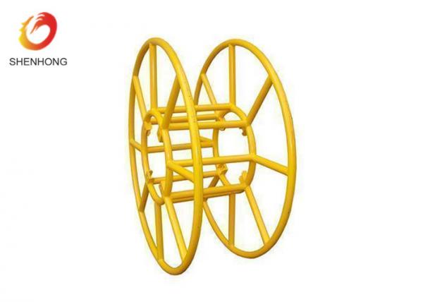 GSP Series Wire Rope Reels Cable Drum For Take Up Rope , High Performance