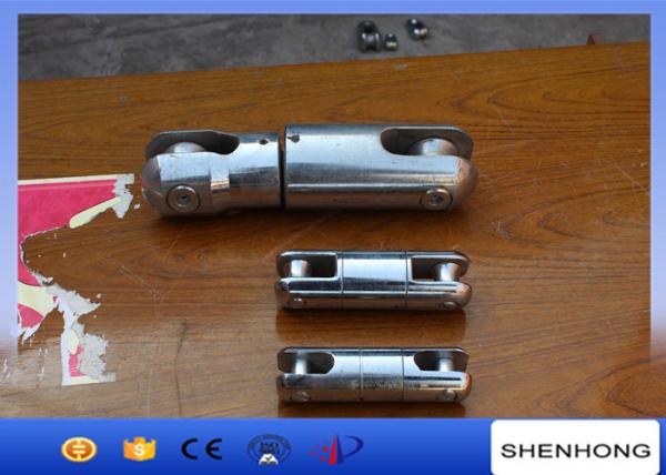  China High Strength Connecting Cable Pulling Tools Steel Swivel Joint For Underground Cable Installation supplier