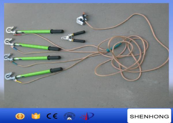  China High Voltage Grounding Stick With Upto 500kv Ground Wire Univeral Head supplier