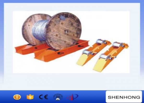  China HZT Series Underground Cable Installation Tools Cable Reel Rotator Platform supplier