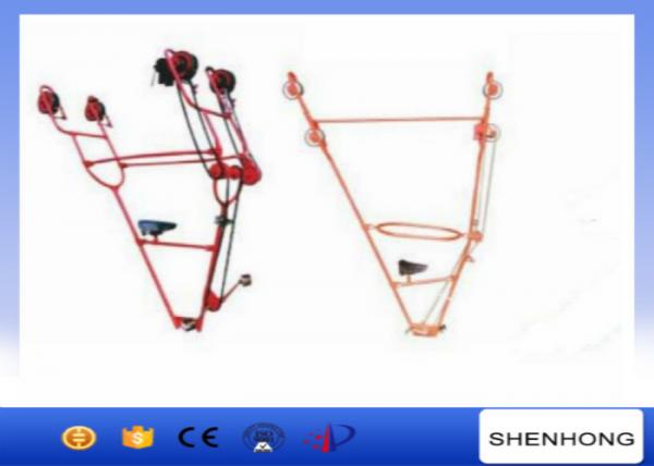  China Inspection trolleys and overhead line bicycles for two bundle conductors supplier