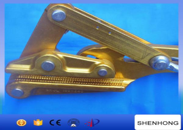 Insulated conductor gripper, come along clamp grip for 25-400mm2 conductor
