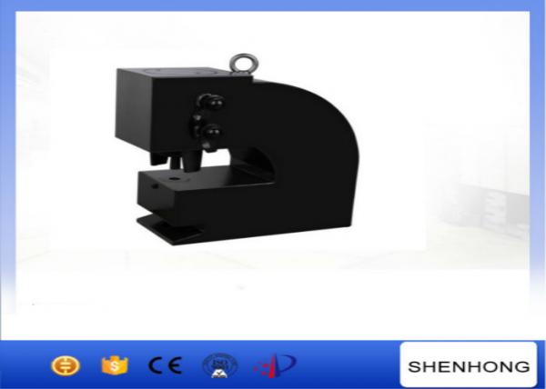Iron Sheet Hydraulic Hole Punch Machine 100 Ton With Hand Foot / Electric Pump
