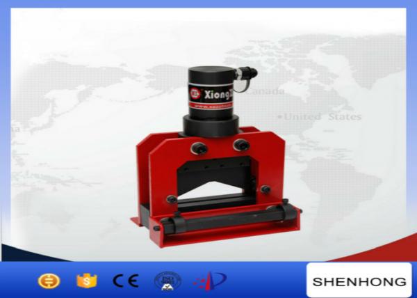 ISO Overhead Line Construction Tools 150×10 mm Copper Busbar Cutting Machine