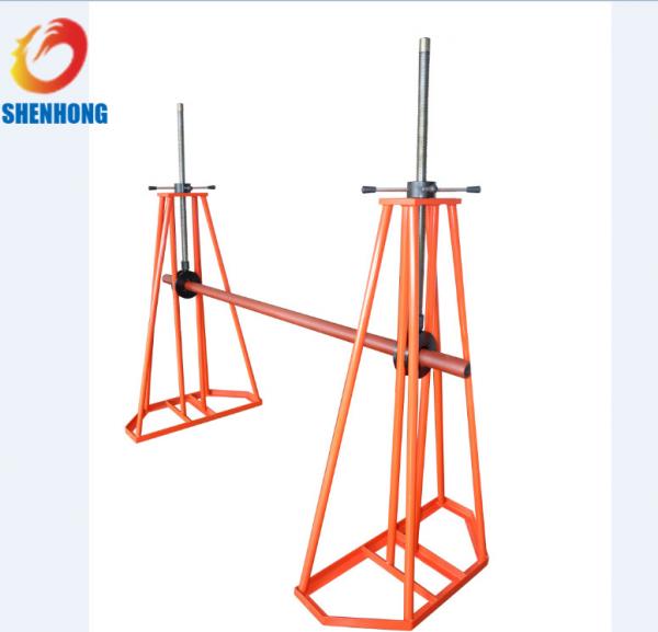  China ISO Underground Cable Installation ToolsReel Payout Stand for Power Construction supplier