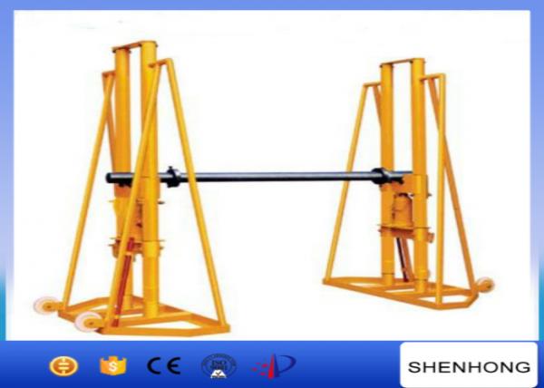  China Lightweight Hydraulic Cable Jack Stand 3200Mm – 3600Mm Reel Diameter supplier