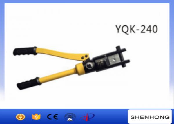  China Manual Hydraulic Cable Lug Crimping Tool , hydraulic press tools Up to 240mm2 supplier