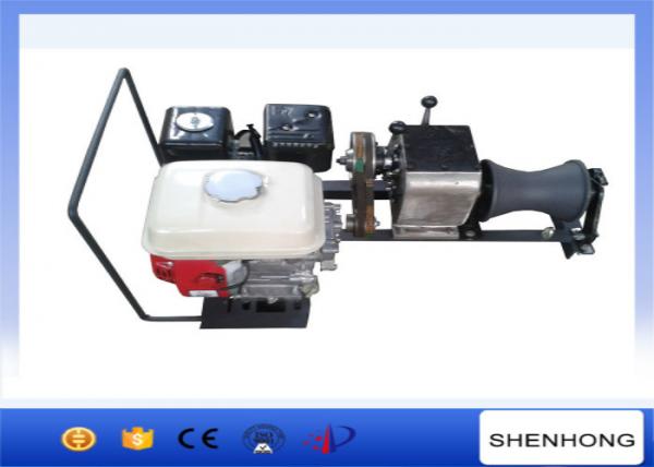  China Mechanical Honda Gas Powered Winch , Reasonable Gas Powered Rope Winch supplier