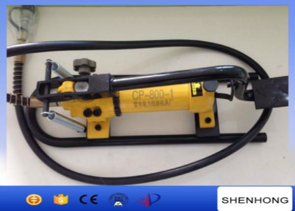  China Overhead Line Construction Tools , 70Mpa Pedal Type Foot Operated Hydraulic Oil Pump For Power Supply supplier