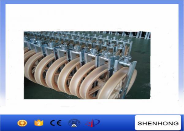  China Overhead Transmission Line OPGW Installation Tools Conductor Stringing Blocks φ660x100mm supplier