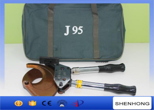  China Ratchet Cable Cutter Bolt Cutters Cable Tools J95 For Cu/Al Armored Cable supplier