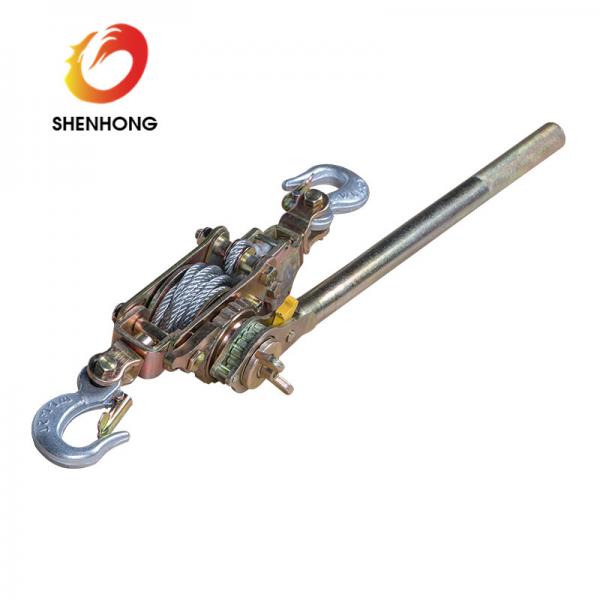 Ratchet Withdrawing Overhead Line Construction Tools , Wire Rope