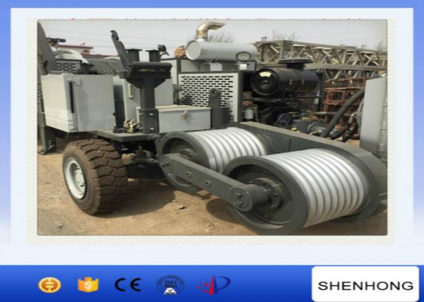  China Single Conductor Power Line Stringing Equipment Puller Tensioner 35 KV supplier