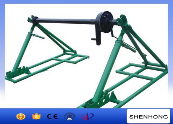  China SIPZ Series Integrated Cable Drum Jacks With Disc Tension Brake supplier